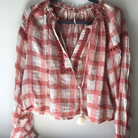 Free People Tops - Free people peasant blouse